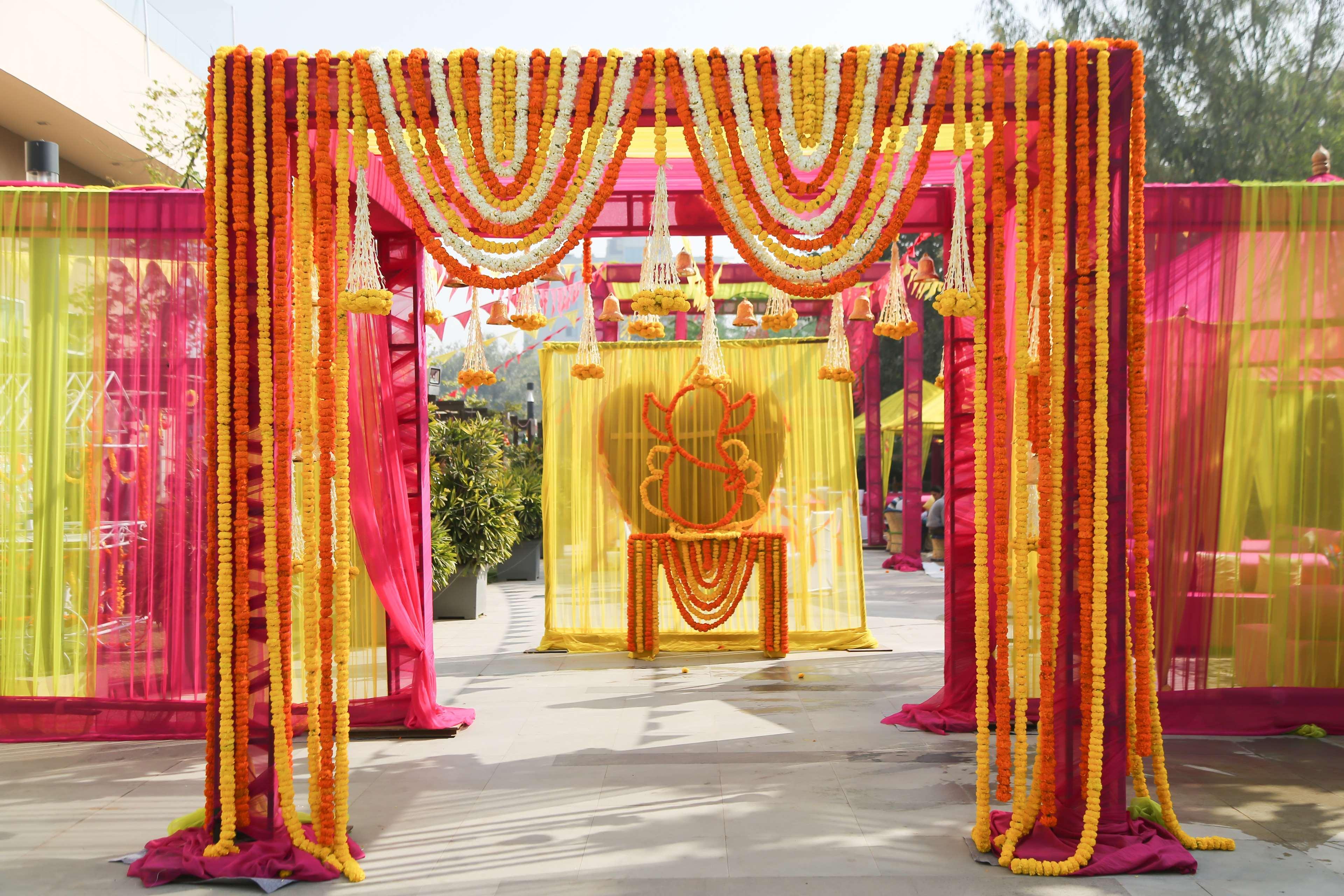 Hyatt Place Gurgaon Udyog Vihar Exterior photo A traditional Indian wedding mandap