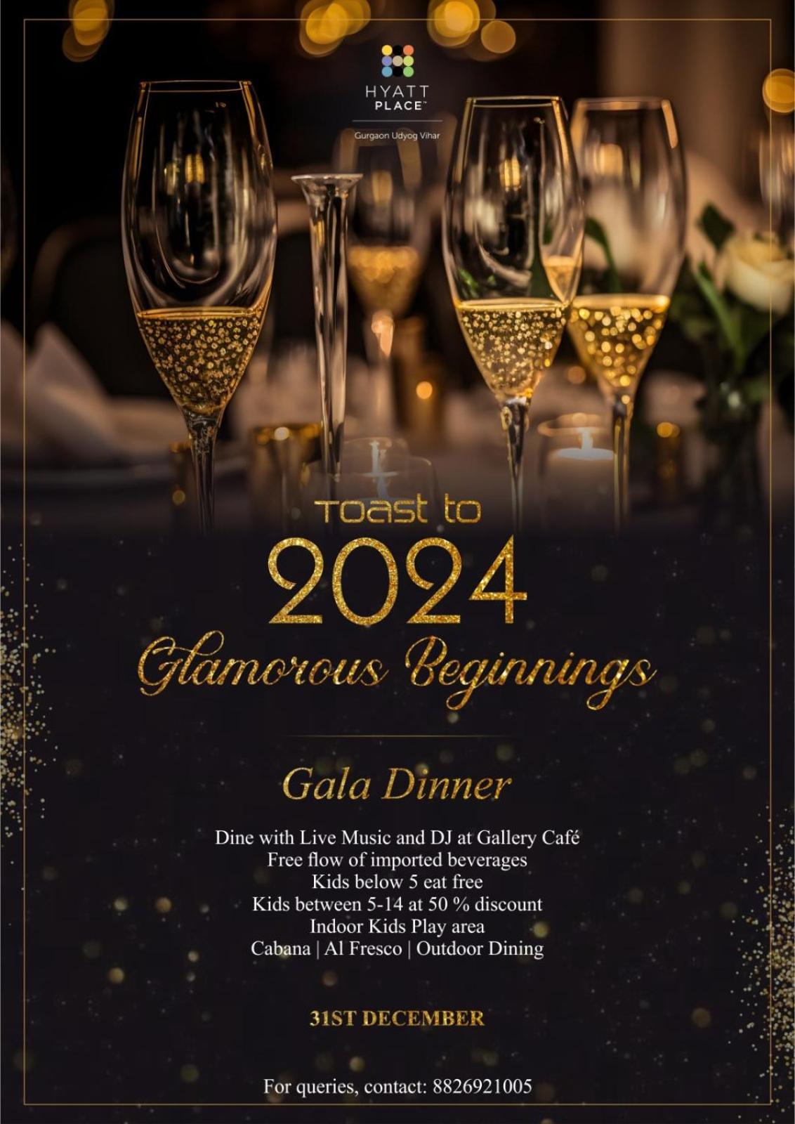 Hyatt Place Gurgaon Udyog Vihar Exterior photo New Year's Eve Gala Dinner at Gallery Cafe