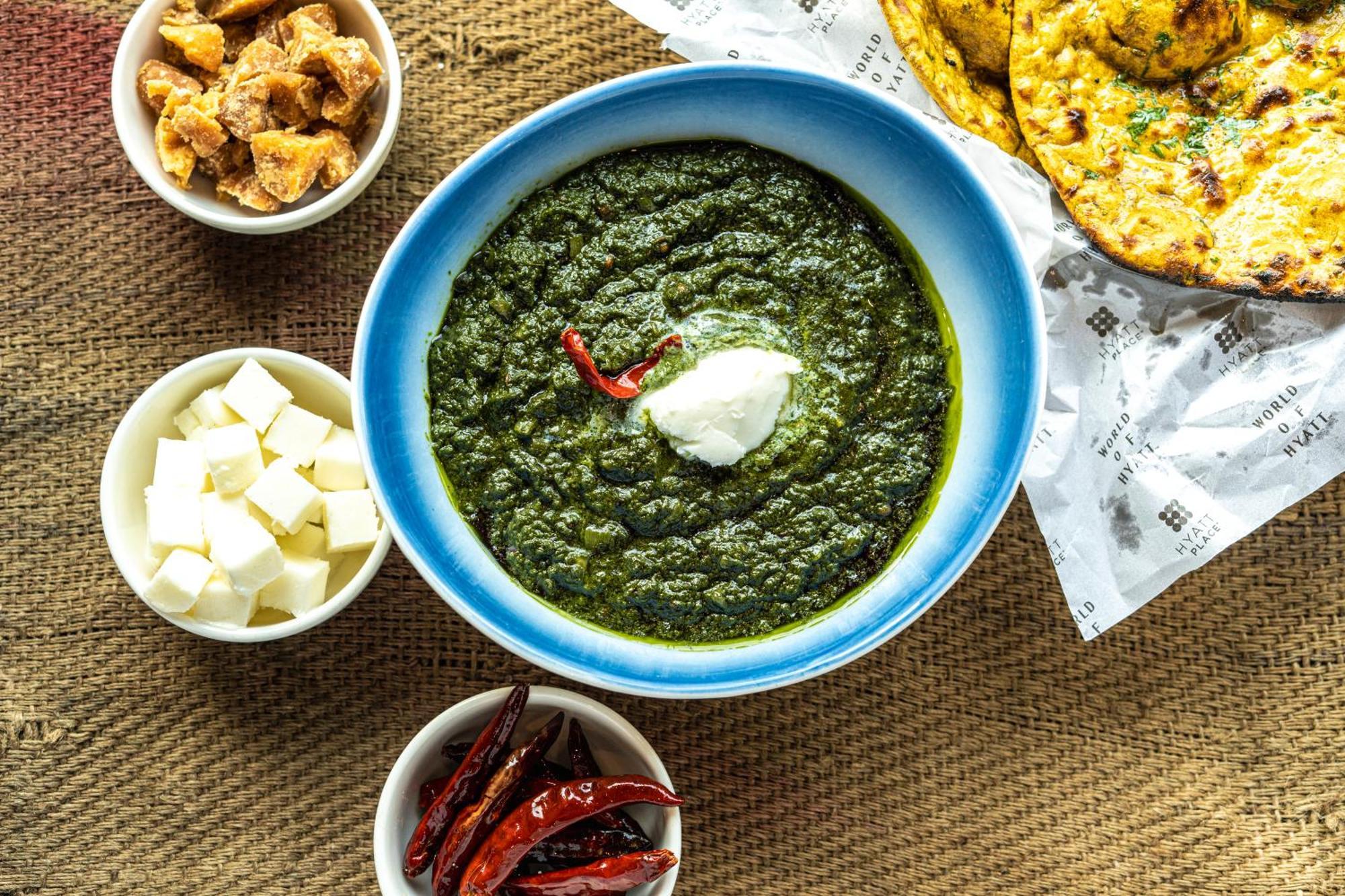 Hyatt Place Gurgaon Udyog Vihar Exterior photo Palak paneer